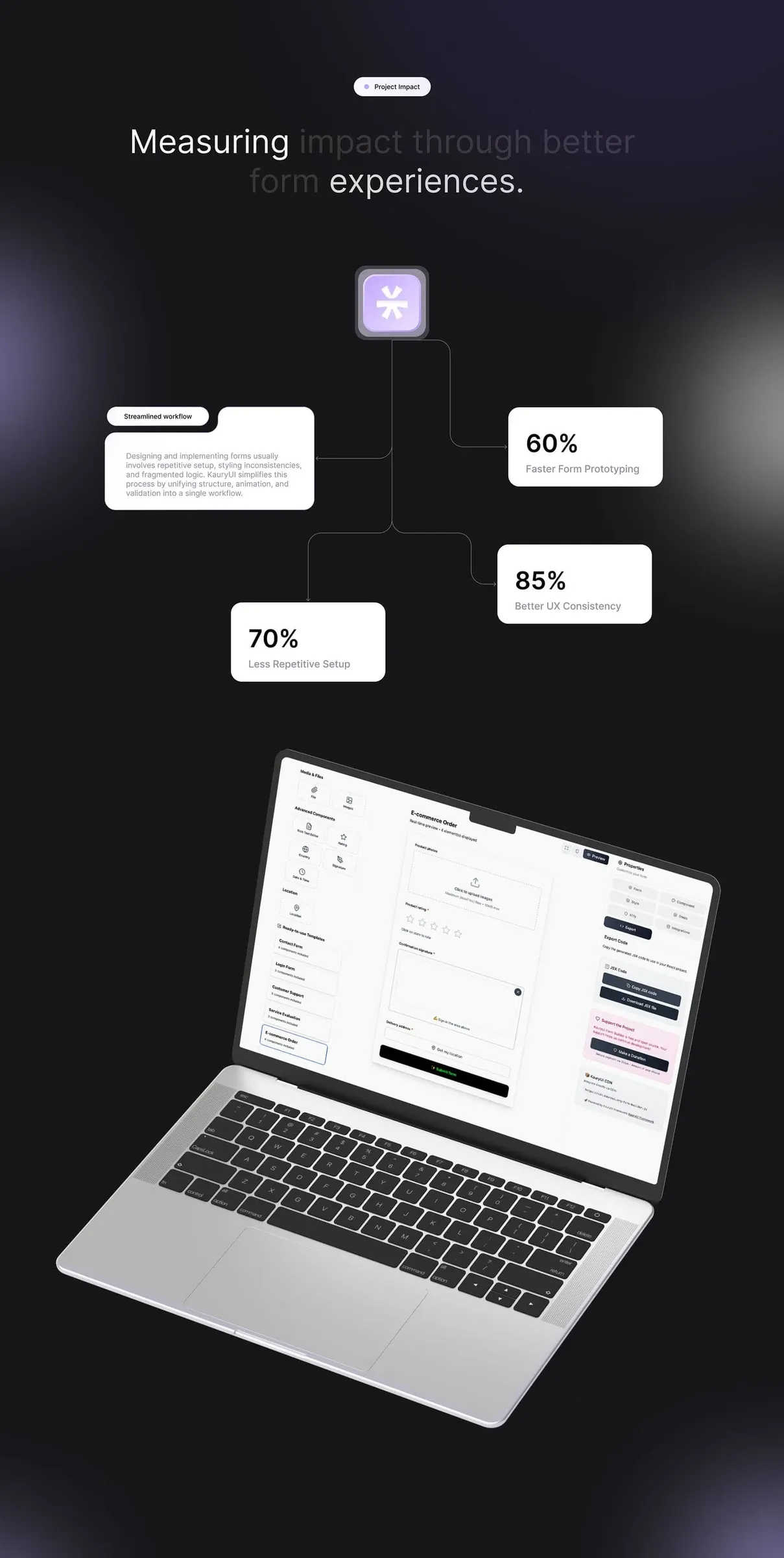 KauryUI — A Modern UI Framework, visuel 10