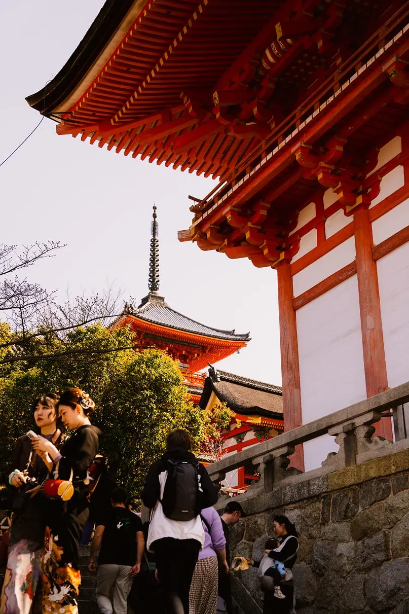 Photographie de voyage — temple à Kyoto